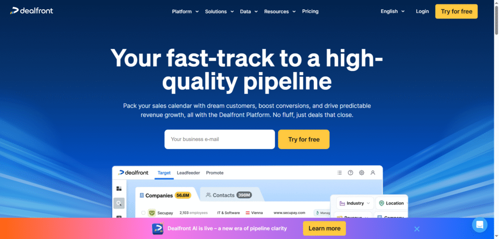 Dealfront