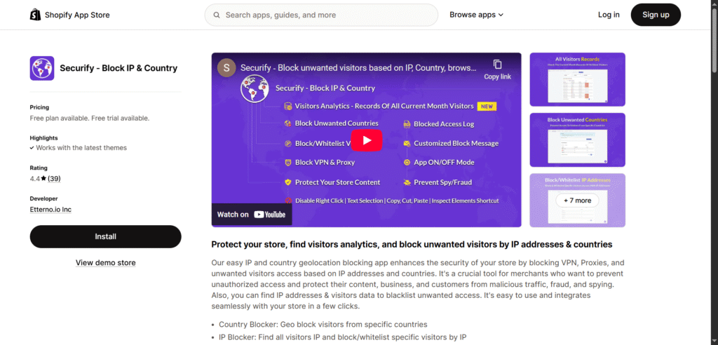 Securify-Block IP